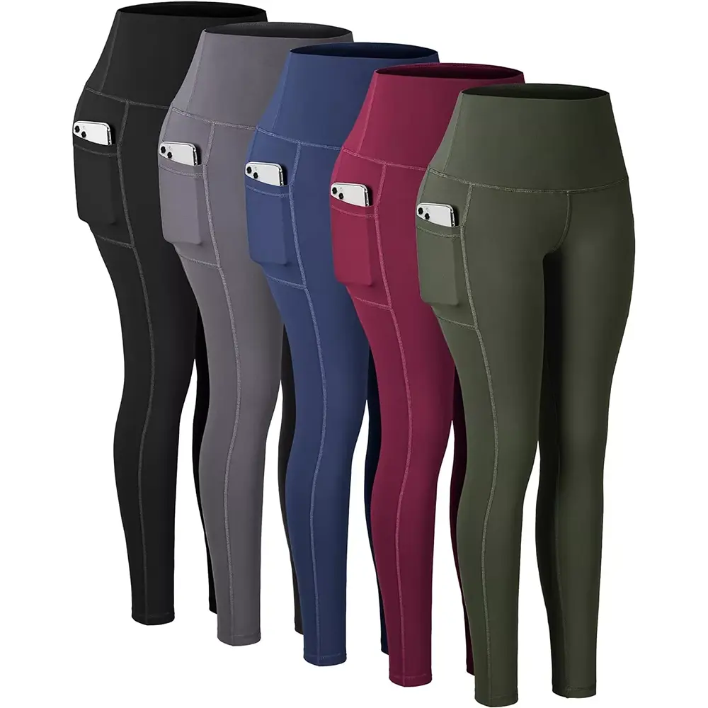 Quần legging lưng cao có túi